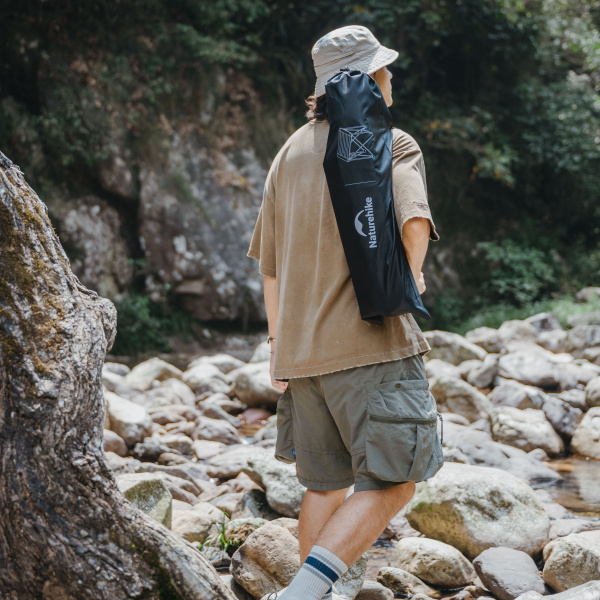 Стол туристический Naturehike Yamami L03 алюминиевый, 69,5х69,5х56 см, складной, серо-зеленый