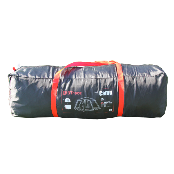Шатер-палатка BTrace Camp (Зеленый/красный)