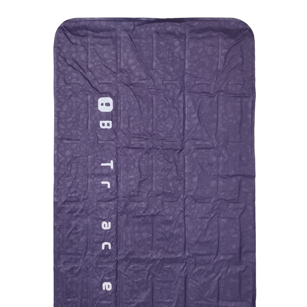 Коврик надувной утеплённый BTrace AirMat Comfort,184х52х7 см, (Синий)