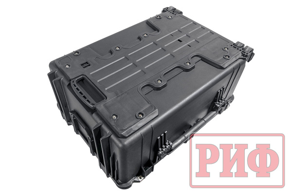 Кейс защитный ударопрочный РИФ 790х595х365 мм на колесах с телескопической ручкой IP55