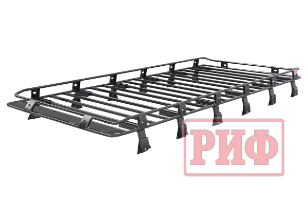 Багажник экспедиционный (корзина) РИФ 1500х3300 мм для ГАЗ Соболь, Баргузин (а/м без люка), низкая крыша