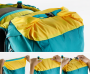 9 Рюкзак туристический Naturehike 45L, черный