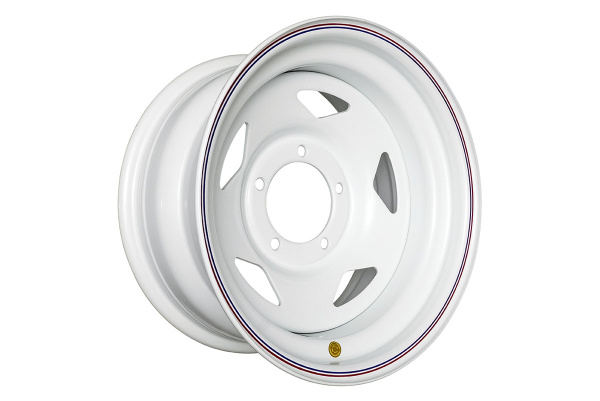 Диск УАЗ крашеный белый 5x139,7 8xR16 d110 (треуг.) Диск УАЗ крашеный белый 5x139,7 8xR16 d110 (треуг.)