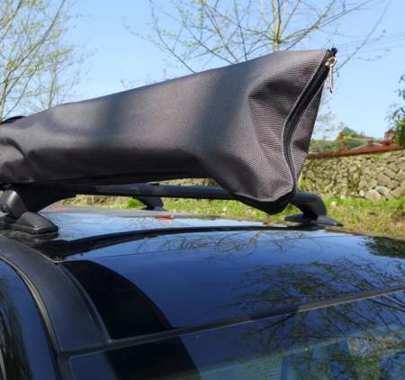 5 Маркиза автомобильная РИФ 2,5х2,5 м раскладная (канвас) песочный