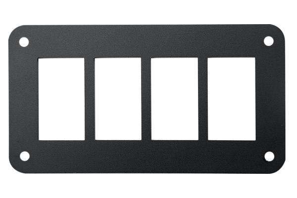 Панель кнопок монтажная четыре отверстия