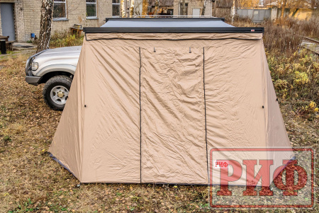 Стенки к автомобильной маркизе РИФ 2,13Х2.5 м Black Out