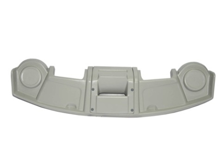 Полка под магнитолу УАЗ 452 Буханка "Муза" (серая)