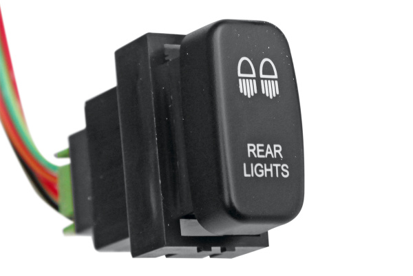 Кнопка ВКЛ/ВЫКЛ, оранжевый, REAR LIGHTS MITSUBISHI Кнопка ВКЛ/ВЫКЛ, оранжевый, REAR LIGHTS MITSUBISHI