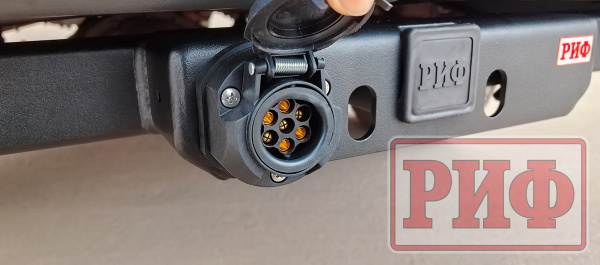 Фаркоп РИФ усиленный для ГАЗ Соболь NN под штатный бампер (без шара и переходника)