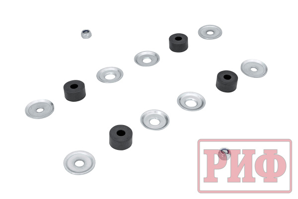 Амортизатор РИФ передний Toyota Land Cruiser Prado 90/95, 4runner 1996-2002, штатный и лифт 0-45 мм