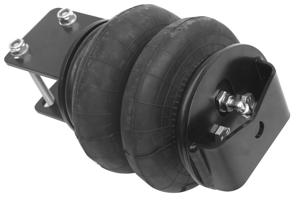 Пневмоподвеска РИФ для Mitsubishi L200 2015-2023 на задний мост для лифтованной подвески 50 мм