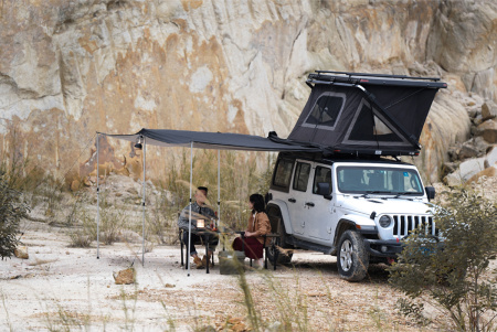 7 Маркиза автомобильная Wild Land веерная 2,4х2,2 м (правая)