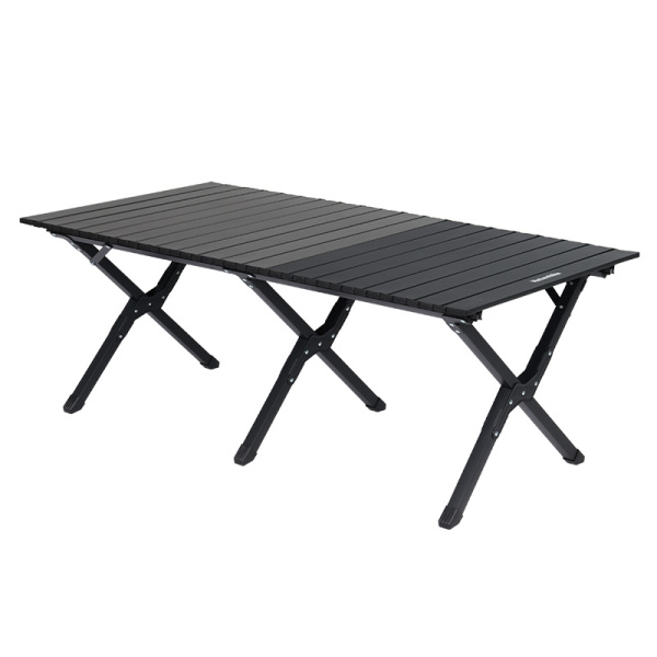 Стол туристический Naturehike Star Jane T01 складной, 119х60х44,5 см, с Х-образными ножками, черный