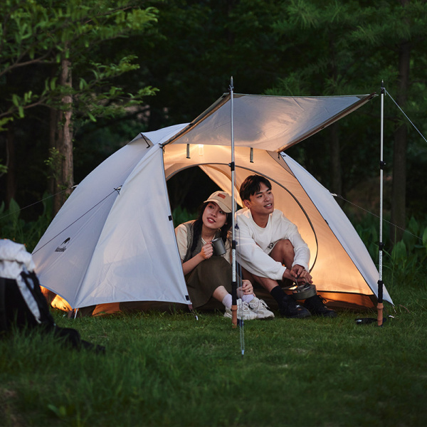 1 Палатка Naturehike Yun chuan 3-местная, алюминиевый каркас, серая, серия ВИНИЛ 1 Палатка Naturehike Yun chuan 3-местная, алюминиевый каркас, серая, серия ВИНИЛ