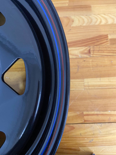 Диск усиленный Тойота Ниссан стальной черный 6x139,7 7xR17 d110 ET+30 (треуг. мелкий)(уценка)