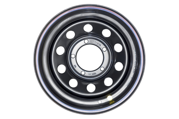 Диск УАЗ крашеный черный 5x139,7 8xR15 d110 Диск УАЗ крашеный черный 5x139,7 8xR15 d110