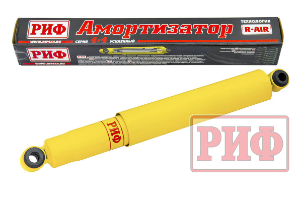 Амортизатор усиленный РИФ задний Nissan Patrol Y60/Y61, Toyota Land Cruiser 71, 76, 78 , 79 2007+ лифт 100 мм