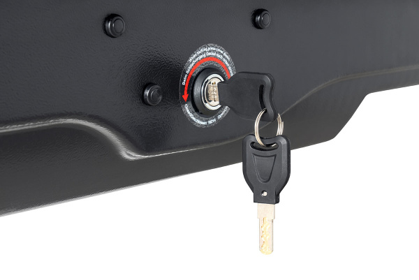 Бокс автомобильный на крышу Pentair COBRA 420L черный глянец, двусторонний