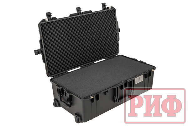 Кейс защитный ударопрочный РИФ 828х467х280 мм IP67 на колесах с телескопической ручкой