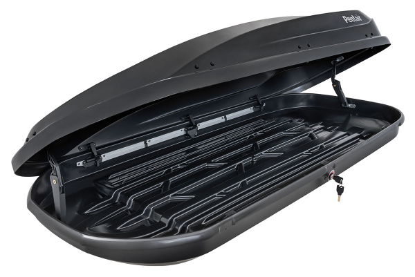 Бокс автомобильный на крышу Pentair RESORT 480L черный глянец, двусторонний