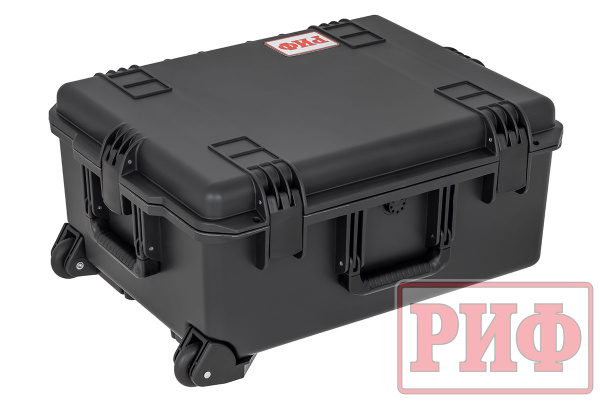 Кейс защитный ударопрочный РИФ 625x500x297 мм на колесах с телескопической ручкой