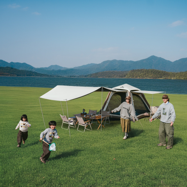 3 Палатка Naturehike Ango Air Pro, 3-местная, быстросборная, надувной каркас, коричневая 3 Палатка Naturehike Ango Air Pro, 3-местная, быстросборная, надувной каркас, коричневая