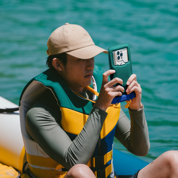 4 Гермочехол Naturehike плоский для телефона 23х13,5 см., зеленый