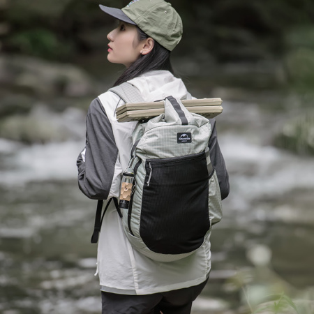 5 Рюкзак туристический Naturehike ZT14 20L, серо-белый 5 Рюкзак туристический Naturehike ZT14 20L, серо-белый
