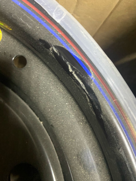 Диск усиленный Toyota Land Cruiser 100/105 стальной черный 5x150 8xR16 d113 ET-14 (уценка)