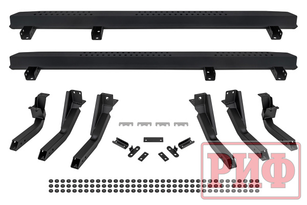 Пороги РИФ силовые для ГАЗ Соболь NN 4x4