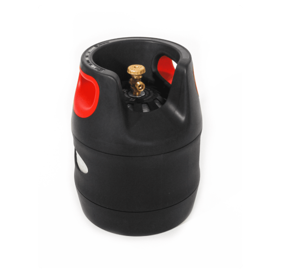 Баллон композитный газовый HPC Research GRILL EDITION, российский тип соединения. Объем 12,7 л.