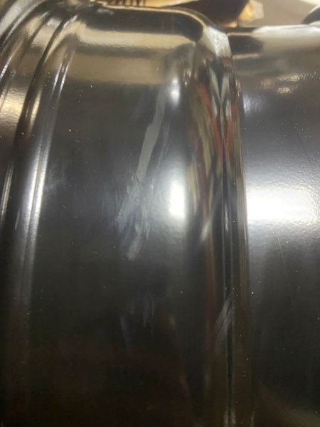 Диск усиленный JEEP стальной черный 5х127 8xR18 d75 ET+30 (треуг. мелкий) (уценка)