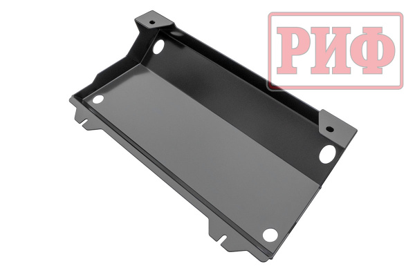 Площадка РИФ под лебёдку c защитой радиатора в штатный бампер Mitsubishi Pajero Sport 2015-2020 дизель, Mitsubishi L200 2015-2022