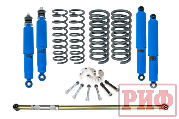 Лифт-комплект РИФ арктический R-AIR ВАЗ Нива 21214М лифт 25 мм +0-50 кг