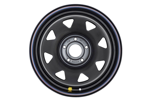 Диск усиленный JEEP стальной черный 5х127 8xR17 d71.6 ET+30 (треуг. мелкий) Диск усиленный JEEP стальной черный 5х127 8xR17 d71.6 ET+30 (треуг. мелкий)