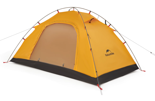Палатка Naturehike P-Series NEW 2-местная, алюминиевый каркас, оранжевая Палатка Naturehike P-Series NEW 2-местная, алюминиевый каркас, оранжевая