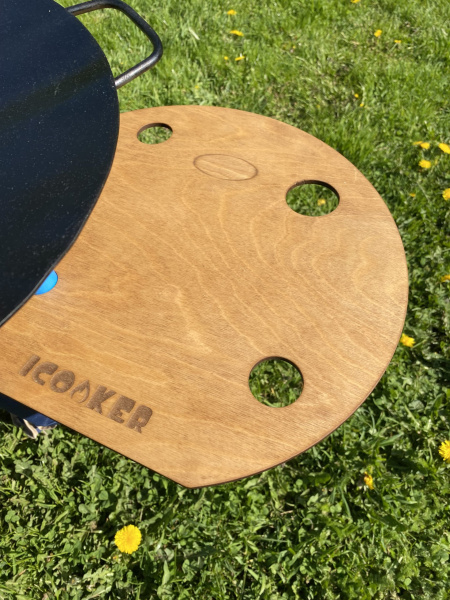 Столик деревянный ICOOKER для скоттла