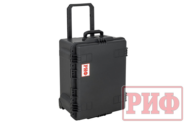 Кейс защитный ударопрочный РИФ 625x500x366 мм на колесах с телескопической ручкой IP67
