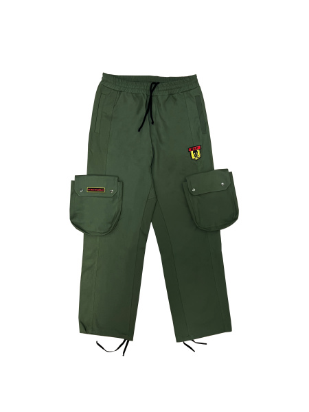 Брюки карго РИФ зеленые (размер L)