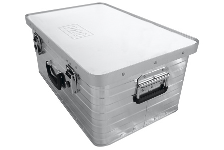 Ящик алюминиевый РИФ с замком 585х385х262 мм (ДхШхВ)