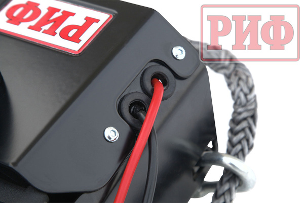 Лебёдка переносная РИФ 4500USR c малой площадкой, синтетический трос