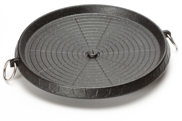 Сковорода NaMilux алюминиевая с антипригарным покрытием круглая