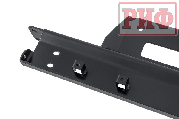 Площадка РИФ под лебёдку в штатный бампер Toyota Hilux 2020+ Black Onyx