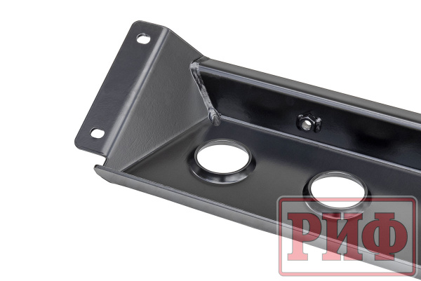 Защита радиатора под бампер РИФ для ГАЗ Соболь лифт +50 мм