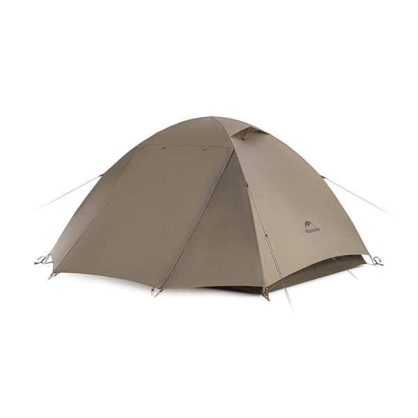 Палатка Naturehike Yun chuan 3-местная, алюминиевый каркас, коричневая, серия ВИНИЛ Палатка Naturehike Yun chuan 3-местная, алюминиевый каркас, коричневая, серия ВИНИЛ