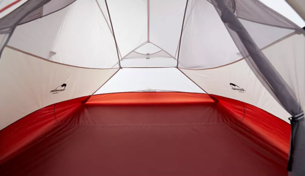 1 Палатка Naturehike Cloud Up 3-местная, алюминиевый каркас, серый-красный 1 Палатка Naturehike Cloud Up 3-местная, алюминиевый каркас, серый-красный