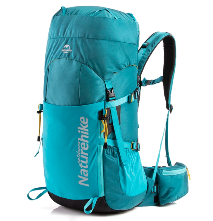Рюкзак туристический Naturehike 45L, голубой Рюкзак туристический Naturehike 45L, голубой