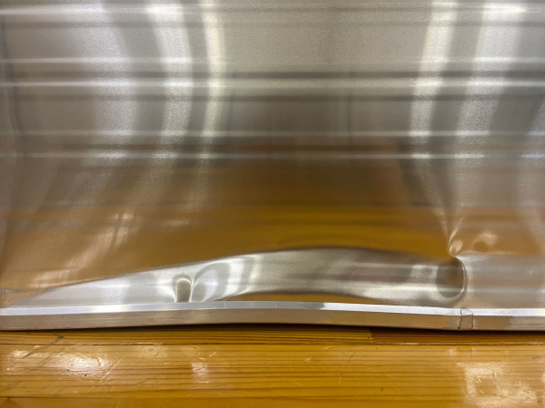 1 Ящик алюминиевый РИФ усиленный с замком 782х385х379 мм (ДхШхВ) (уценка)