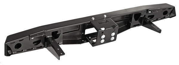 Бампер РИФ силовой задний УАЗ Хантер с площадкой под лебёдку, лифт 65 мм (STOP)