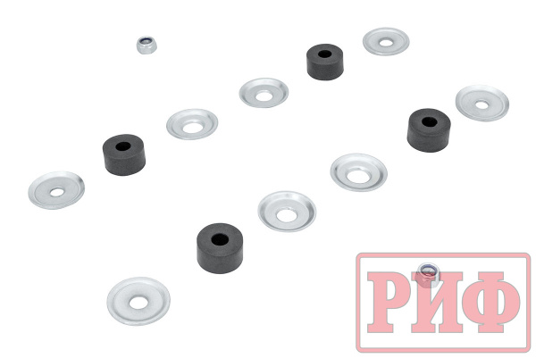 Амортизатор РИФ передний газовый Nissan Patrol Y60/Y61 лифт 50 мм